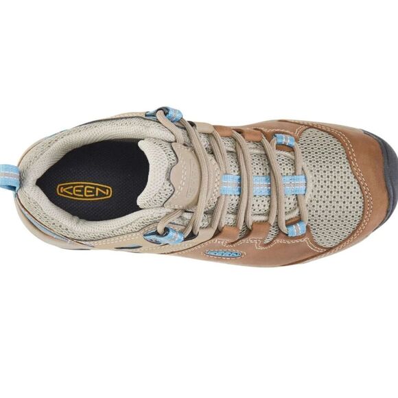 Keen Women's Size 6 Brindle Deep Sea Detroit Low Steel Toe Sneakers NEW Hiking - Picture 9 of 10